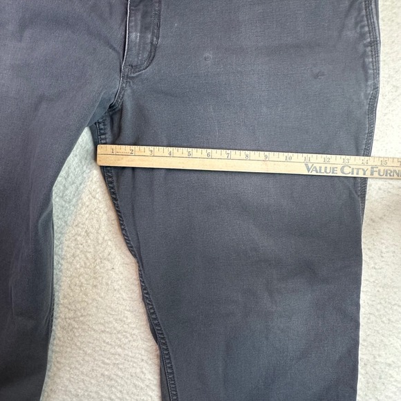 Carhartt Rugged Flex Relaxed Fit Canvas Work Pants Gray BN2291-M 44x32 Mens - Picture 4 of 14